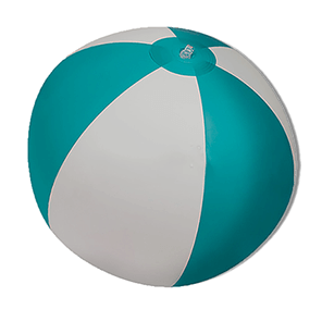 Turquoise beach ball